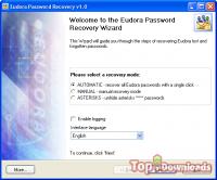  Eudora Password Recovery