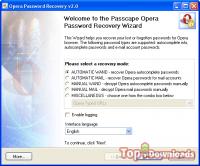   Opera Password Recovery